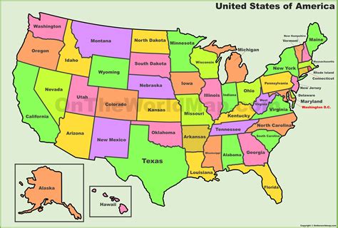 U.S. States: 50 States & State Capitals .